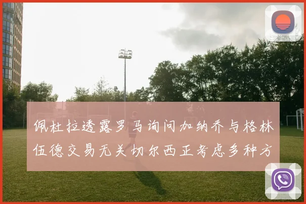 佩杜拉透露罗马询问加纳乔与格林伍德交易无关切尔西正考虑多种方案